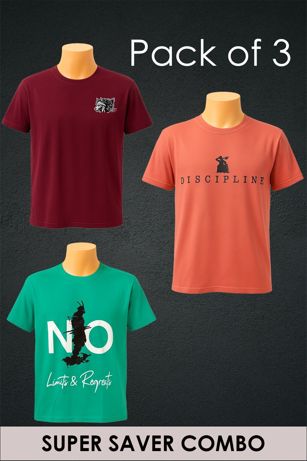 Printed T-Shirt Combo 6